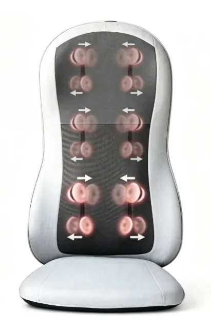 MASSAGE CUSHION WITH SILICON HEAD & BODY SCAN