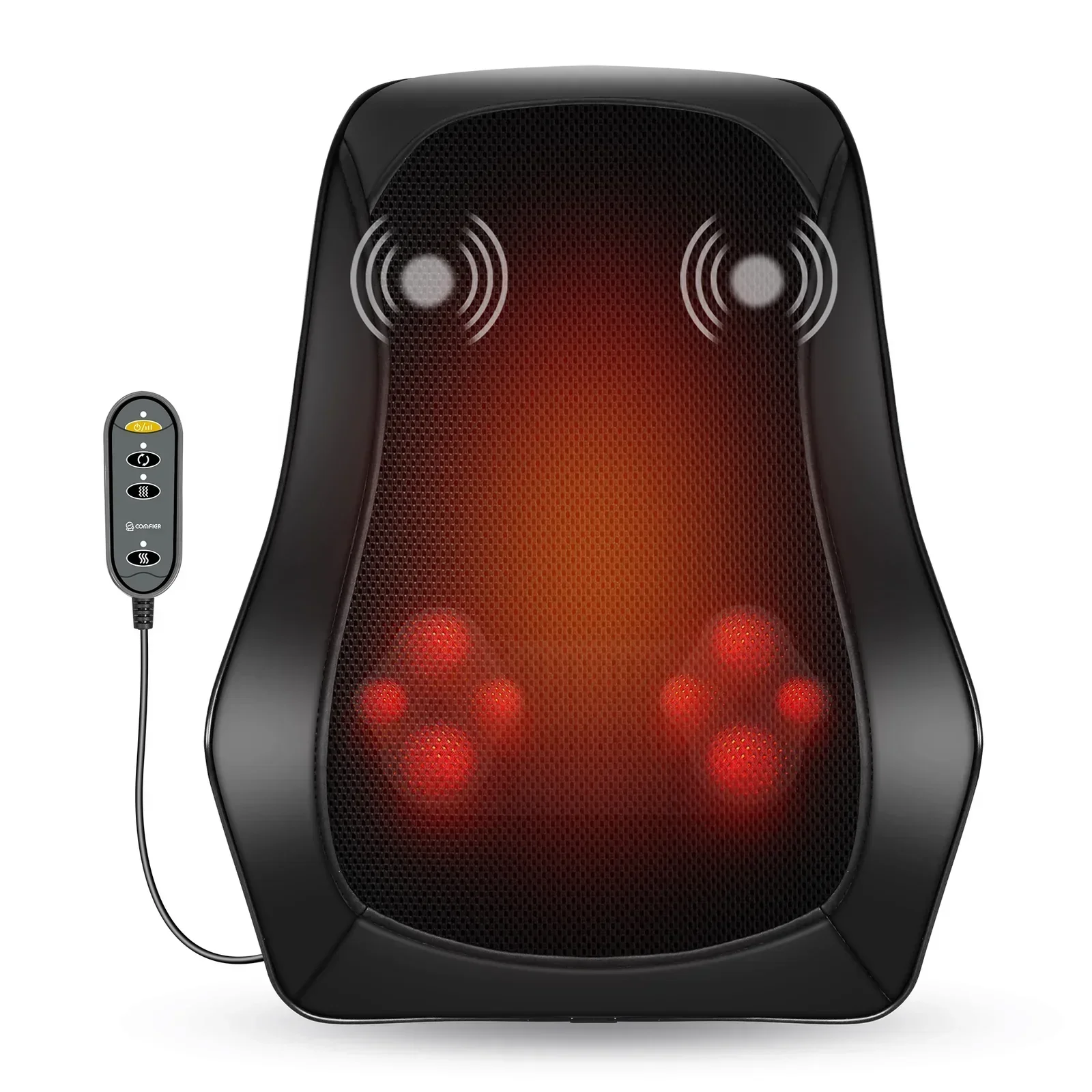 SHIATSU MASSAGE PILLOW WITH HEAT